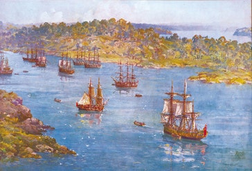 image title: First Fleet