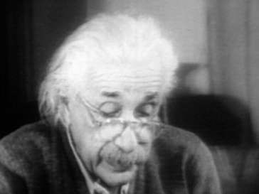 Einstein talks about the hydrogen bomb