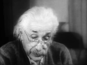 Einstein talks about the hydrogen bomb